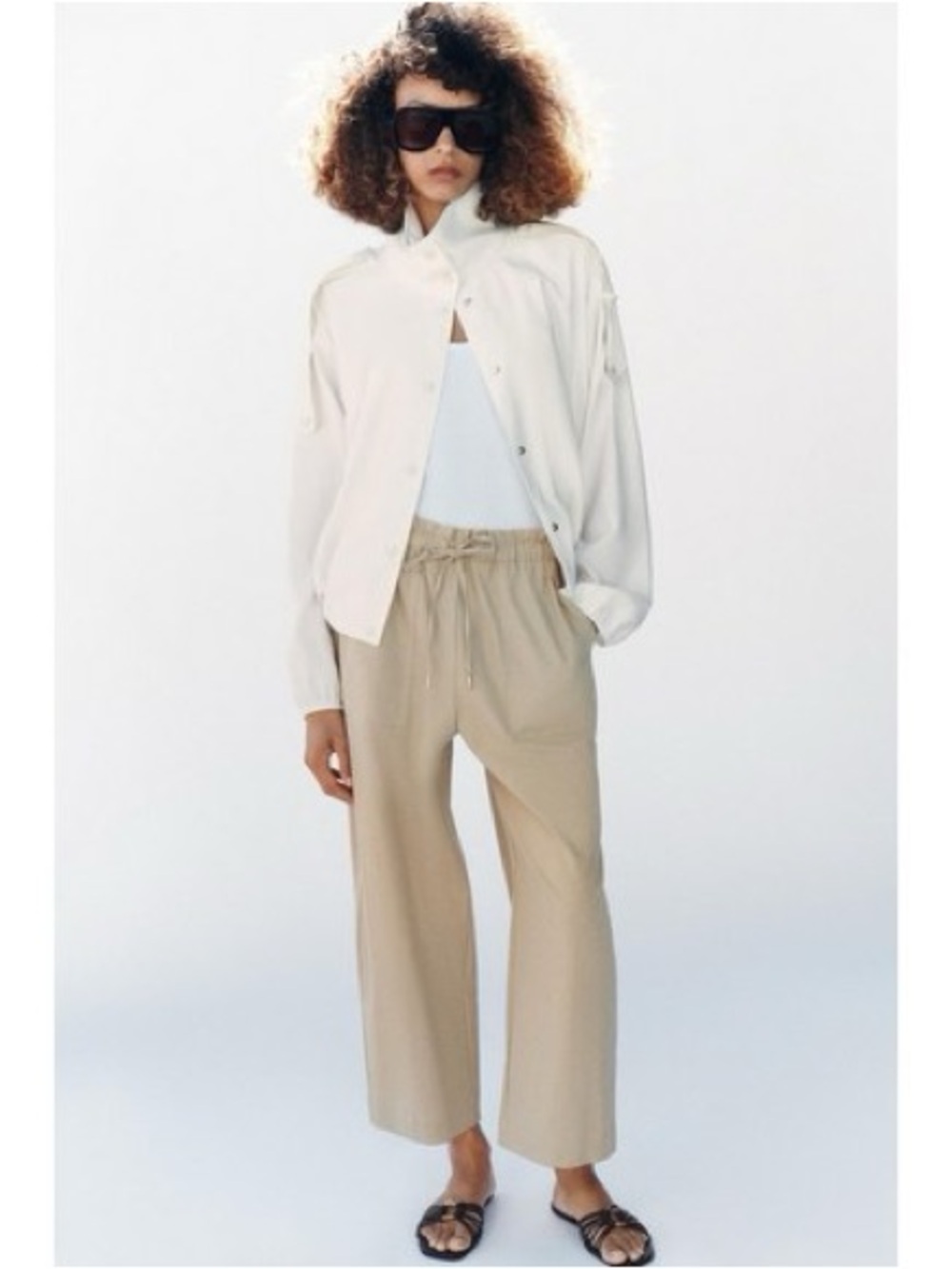NWT Zara High Waisted Pants